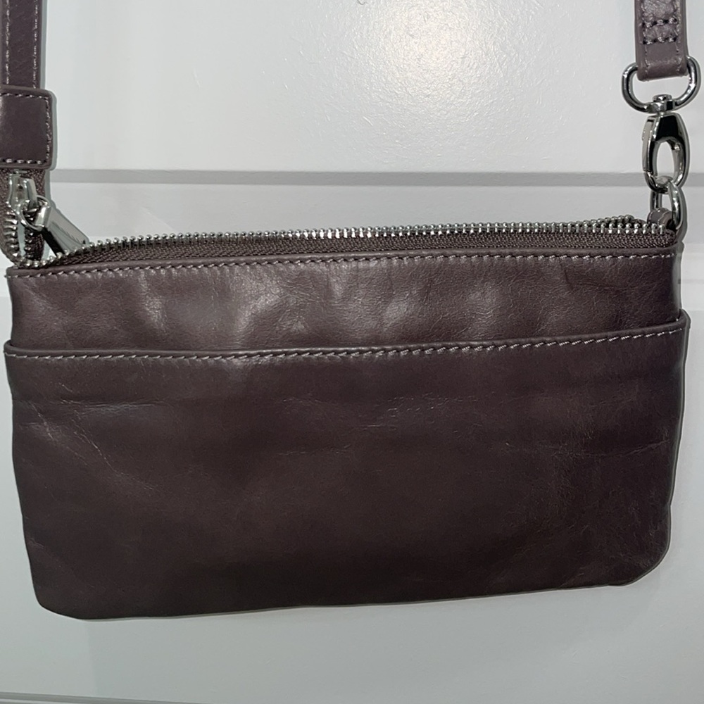 Hobo lavender gray Crossbody bag NWOT